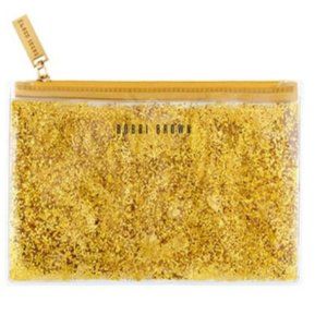 Rare! New Bobbi Brown Glitter Makeup Pouch Bag
